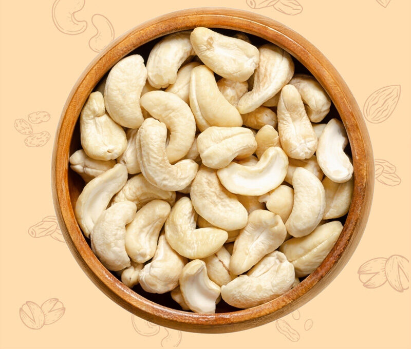 cashew nuts (kaju) medium sized cashew nuts (kaju) medium sized